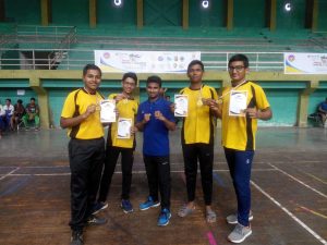 State Level Boxing Champs with Coach