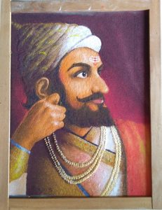 Rangoli made by Students