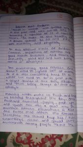 Class IX Essay Poem Writing Event (1 of 1)