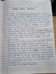Class IX Essay Poem Writing Event (5)
